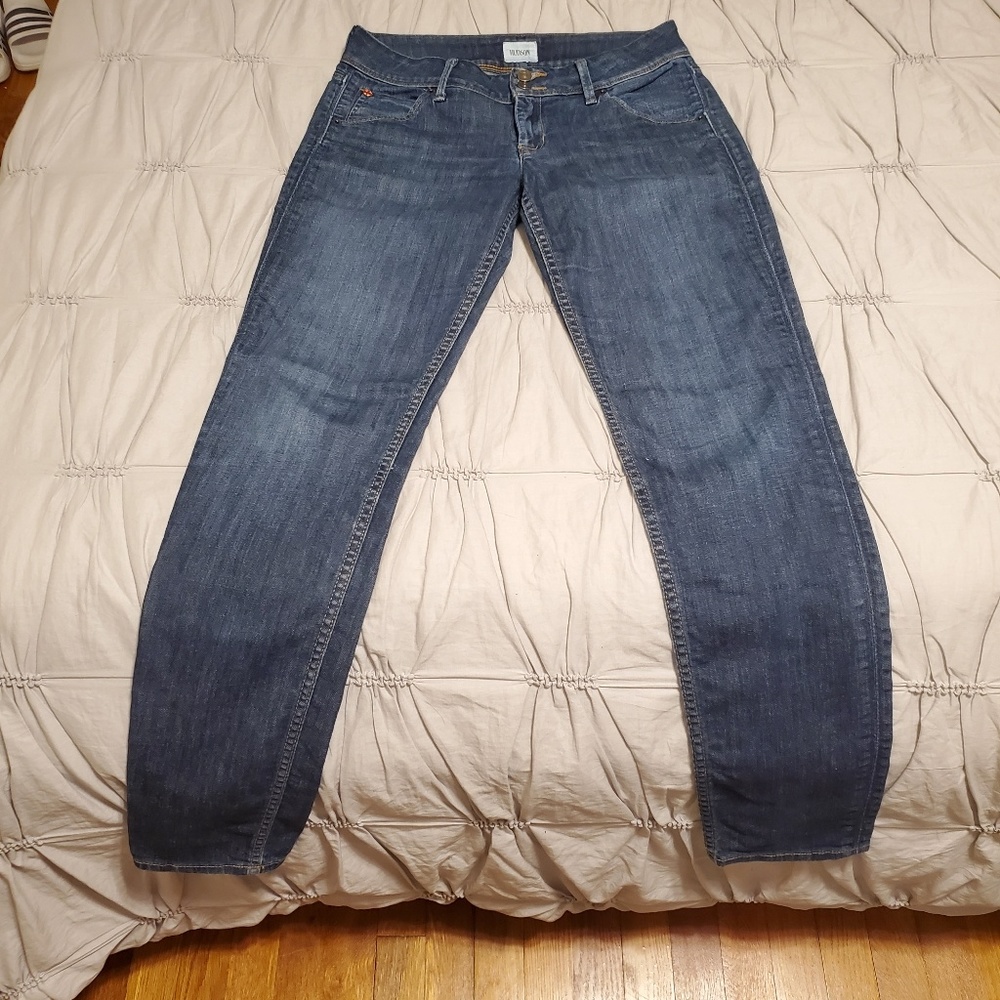 Hudson Colin skinny jeans.